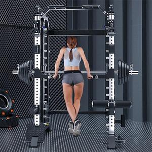 Oferta Especial: Máquina Multifuncional para Sentadillas y Ejercicios de Fuerza, Equipo de Gimnasio Comercial y Doméstico, Entrenador de Musculación de Acero - Product Image 5