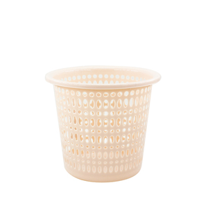 OEM hot sell multifunctional office use plastic durable plastic storage waste paper basket round shape trash can