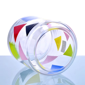 Portavelas de Cristal <span class=keywords><strong>Baratos</strong></span> al por Mayor, Portavelas Decorativos de Cristal, Frascos para Velas para Bodas, Vasos de Cristal de Colores Únicos, Recipientes para Velas - Product Image 4