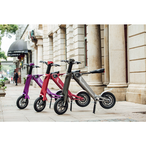Mini vélo pliable avec batterie au lithium amovible 48V, pneu tubeless de 12 pouces, moteur de moyeu arrière 350W, pour les trajets quotidiens JYOP-AK1 E - Product Image 2