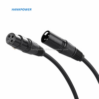 En gros Personnalisé XLR Mlae À Femelle Câble Audio Microphone Mélangeur Amplificateur Audio Câble