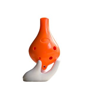 Ocarina de Plástico de Alta Calidad, 6 Orificios, Tono Alto C, Boca Redonda, para Escuela, Tienda de Música, Enseñanza y Promoción - Product Image 1
