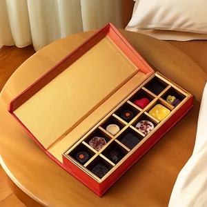 Boîte cadeau de bonbons au chocolat avec logo personnalisé de qualité supérieure Boîte de papier magnétique <span class=keywords><strong>Ferrero</strong></span> de Noël Boîtes d'expédition d'emballage de gâteau au chocolat - Product Image 1