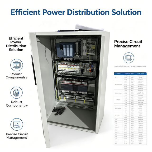 Custom  MNS MCC Motor Control Center Low Voltage Switchgear Power Distribution Panel Industrial Automation PLC HMI IP65