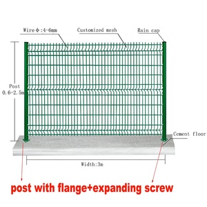 Lưới An Toàn Xây Dựng Hàng Rào Lưới Trang Trí Bảng Điều Khiển Hàng Rào Lưới Mạ Kẽm - Product Image 4