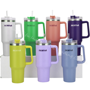 Custom <strong>logo</strong> 40oz Tumbler with Metal Handle Double Walled <strong>Car</strong> Cup with Straw Cover Lid 30oz Outdoor <strong>Mugs</strong> - Product Image 6