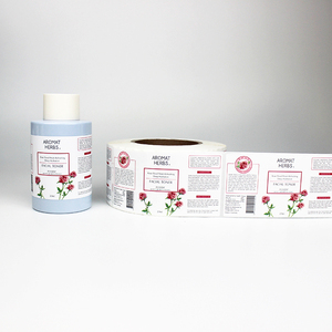 Autocollant de shampooing étanche autocollant de shampooing en vinyle personnalisé étiquette d'emballage de lotion Gel douche autocollant d'emballage étiquette de bouteille - Product Image 5
