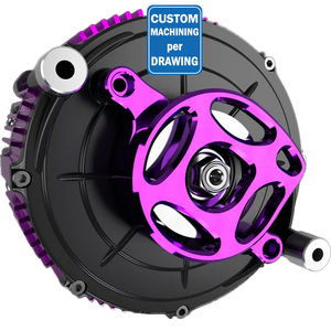 CNC tùy chỉnh gia công các bộ phận từ phôi rắn 6061 nhôm vành đai Xích Bìa | Sur ron LBX & e-ride Pro - Product Image 2