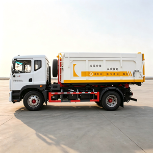 รถบรรทุกเก็บขยะแบบตะขอเกี่ยว Dongfeng D9 ประสิทธิภาพสูง พร้อมถังขยะแบบตะขอเกี่ยวสำหรับการจัดการขยะ - Product Image 1