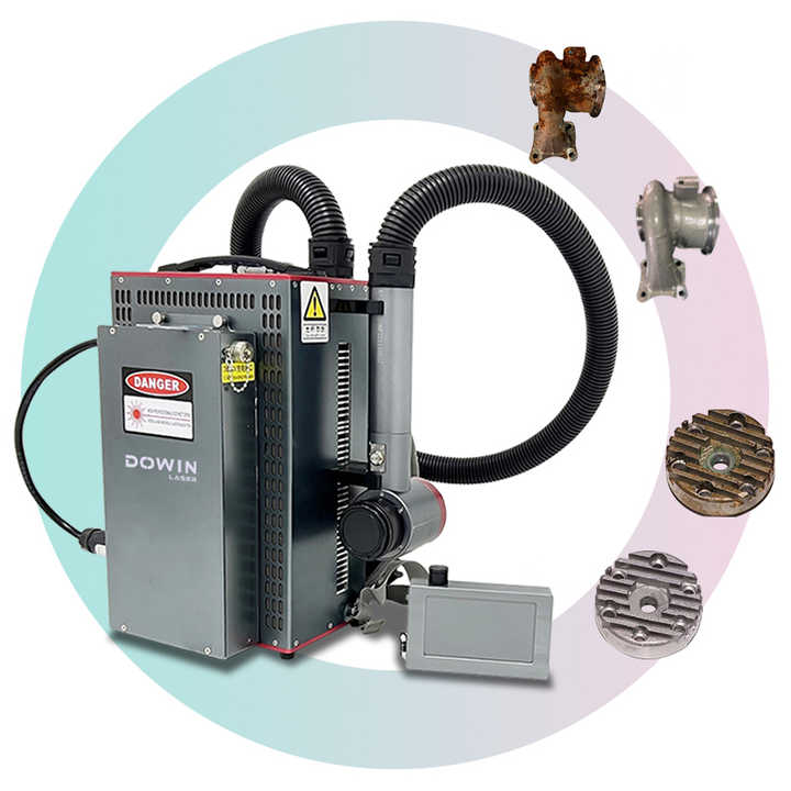 Easy to Operate Laser Cleaning Machine Laser Cleaning Gun Rust Oil ...