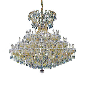 Décoration de couloir d'hôtel de mariage, lustre suspendu en cristal personnalisé de grande taille à 72 lumières - Product Image 5