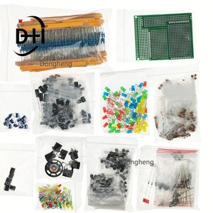 Kit de Componentes Electrónicos Mega de 1900 Piezas que Incluye Surtido + Condensadores + Resistencias + LED + Transistores + Conectores DC + PCB + Amplificador Operacional - Product Image 2