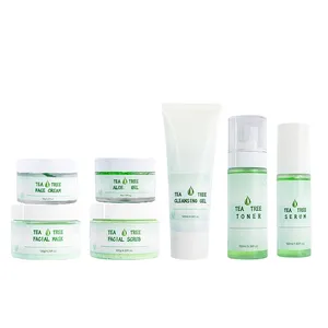 Aixin Cosmetics Private Label Skin Care Set Whitening Tea Tree Acne Set Moisturizing Tea Tree Set