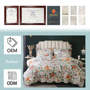 ملاءات سرير مطبوعة رقمياً مع أغطية وسائد، غطاء سرير للزفاف، لحاف للغرفة - Product Image 5