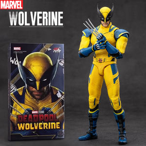 Giocattoli ZD 7 pollici in scala 1/10 personaggi del <span class=keywords><strong>film</strong></span> Action figure originali <span class=keywords><strong>film</strong></span> deadpool Wolverine 18cm PVC ABS mobile in plastica - Product Image 2
