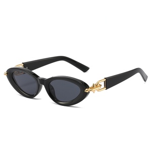 Gafas de Sol Unisex BSM 2025, Diseño Ojo de Gato, Metálicas, Geométricas, Protección UV400, para Uso en Exteriores y Viajes Internacionales - Product Image 1