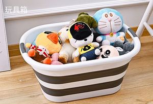 Foldable PP+TPE Eco-Friendly Bath <b>Storage</b> Basin OEM ODM Multi-functional Dirty Laundry <b>Basket</b> Pet <b>Storage</b> <b>Basket</b> - Product Image 5