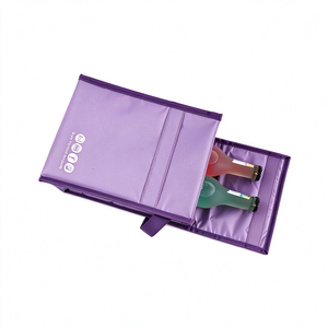 OEM 2024 Polyester <b>Paper</b> <b>Bag</b> Eco-friendly Lightweight Aluminum Foil Waterproof Insulated Thermal Japanese Style Zipper <b>Bag</b> - Product Image 5