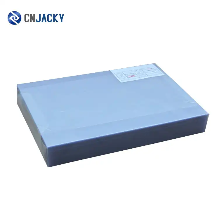 CNJACKY A4 A3 Größe Starre PVC-Karten kern folie/Klare PVC-beschichtete Überlagerung folie