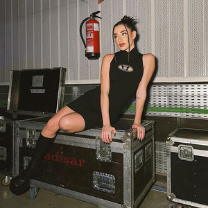 Re Mcgreen Star New Ladies borsa Sexy abiti senza maniche O collo traforato Mini abito Casual elegante Party Club Wear - Product Image 3