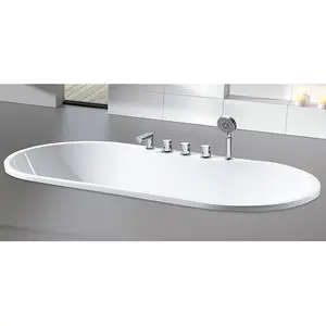 Offre Spéciale intégré en <span class=keywords><strong>fonte</strong></span> acrylique personnalisé salle de bain <span class=keywords><strong>baignoire</strong></span> moderne 3 ans 1700x820x580; notre conception ou personnalisé 10 pièces T/T - Product Image 1
