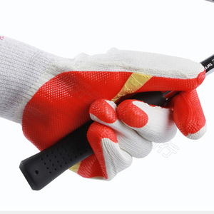 Guantes de Trabajo de Goma con Puntas de Dedos con Textura de Microdiamantes, Resistentes a la Abrasión, para Obras de Construcción, Reparaciones, Procesamiento de Metales - Product Image 1