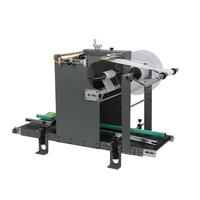 Applicateur d'étiquettes pour sachets Doypack à surface plane, machine d'étiquetage pour sacs alimentaires, machine d'étiquetage supérieure, machine d'étiquetage pour surfaces planes