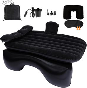 Colchón inflable para coche con bomba <span class=keywords><strong>de</strong></span> aire para el asiento trasero |   Colchoneta portátil gruesa para viajes en coche y camping <span class=keywords><strong>de</strong></span> 55" (L) x 35" (W) - Product Image 1