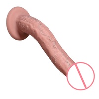 Simula un Pene Real - Viene con Ventosas y es Apto para Usarse como Juguete de Masturbación Femenina. Éxito de Ventas Transfronterizo.
