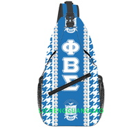 Sac de poitrine Sorority Iota Phi Lambda, sac à dos de sport, sac de voyage, sac à bandoulière personnalisé, cadeau de fraternité, sac à bandoulière tendance et décontracté pour hommes et femmes