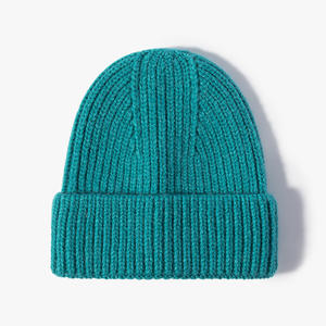 Gorro de punto térmico K-Fashion <span class=keywords><strong>para</strong></span> mujer y hombre, gorro de otoño invierno de alta calidad con forro polar, gorro holgado con patrón de camuflaje - Product Image 5