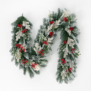 ホリデーホームデコレーション人工PE PVCクリスマスガーランド - Product Image 1