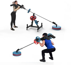 Kit de gymnastique essentiel Hack Squat Rack Barbell idéal pour réduire la pression des épaules/du cou Haltérophilie Squat Shoulder Press Workout - Product Image 5
