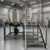 XINYOU Agitateur mélangeur de liquides SUS316L Homogénéisateur pour crème cosmétique et détergent Machine de mélange industrielle