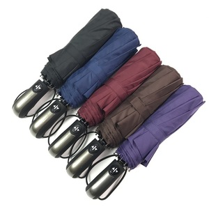 <span class=keywords><strong>Promo</strong></span> Logo sur mesure 10 K 23 pouces coupe-vent Triple entièrement automatique parapluie <span class=keywords><strong>parasol</strong></span> parapluie - Product Image 1