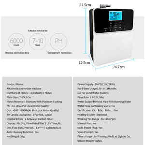 Máquina ionizadora de <span class=keywords><strong>agua</strong></span> <span class=keywords><strong>alcalina</strong></span> <span class=keywords><strong>Kangen</strong></span> para el Hogar Japonés, 11 placas, electrólisis, filtro alcalino puro, Manual eléctrico de <span class=keywords><strong>agua</strong></span> - Product Image 4