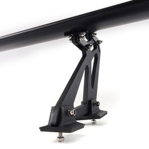 <strong>The</strong> Cross-border Car Modification Aluminum Alloy Perforated Rear Wing Three-box Is Suitable for Mitsubishi, Toyota, Honda, and - Product Image 3