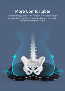 Coussin de siège bureau artefact coussin de pet <span class=keywords><strong>coccyx</strong></span> coussin de douleur <span class=keywords><strong>coccyx</strong></span> blessure coussin de décompression pour protéger les fractures - Product Image 3