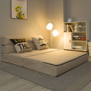 Sofá <span class=keywords><strong>Cama</strong></span> Plegable Creativo, Colchón Tatami de Tela, Sofá Pequeño - Product Image 5