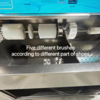 Équipement de lavage de chaussures de qualité supérieure avec lave-chaussures à la vapeur UV et à l'ozone