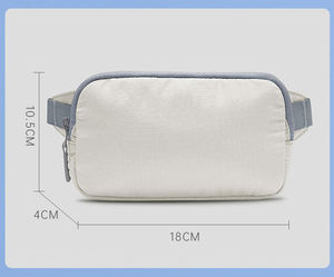 Sac de sport de yoga pour <span class=keywords><strong>femme</strong></span> 1L, sac banane réglable avec <span class=keywords><strong>ceinture</strong></span> de taille en rouge pour la vente flash bleue, sac banane partout - Product Image 3