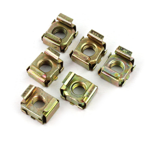 Écrou de fixation en acier au carbone OEM M3 M6 M8 pour tôles, à estampage à froid, type U, galvanisé, pour armoire - Vente en gros - Product Image 1