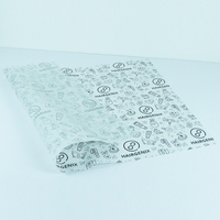 Fourniture d'usine papier d'emballage pour entreprises papiers d'emballage en tissu blanc personnalisés bon marché avec logo