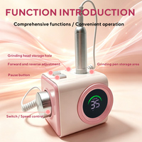 Machine à ongles électrique professionnelle sans fil rechargeable 35000 tr/min, puissante, personnalisable, pour pédicure et manucure, vente en gros