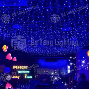 Luces LED tipo carámbano impermeables IP65 para exteriores, para iluminar contornos de edificios en Navidad y decoración de paisajes nocturnos. - Product Image 2