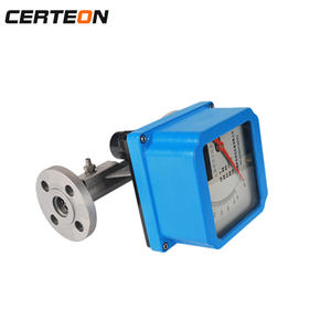 Rotameter Gas Tabung Logam Penunjuk Mekanis untuk Pengukur Aliran Tabung Logam Vertikal Instalasi Horizontal Mikro Minyak Gas - Product Image 3