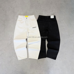 Manufacturers Custom Japanese Denim Raw Fabric Selvedge <b>Jeans</b> for Men High Quality Heavyweight Cotton Denim Pants Baggy <b>Jeans</b> - Product Image 1