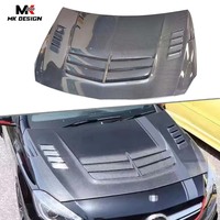Capot moteur avant en fibre de carbone véritable style VRS A45 pour Mercedes-Benz W176 A45 Classe A 2012-2017
