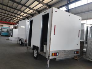 Contenitore stanza toilette portatile bagni mobili in fibra di vetro esterno portatile rimorchio per servizi igienici cina made - Product Image 4