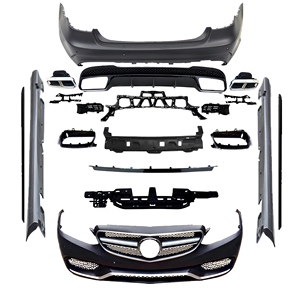 Kit Carrozzeria Completo per Mercedes Benz W212 Classe <span class=keywords><strong>E</strong></span> E63, Paraurti Anteriore <span class=keywords><strong>e</strong></span> Posteriore - Product Image 1